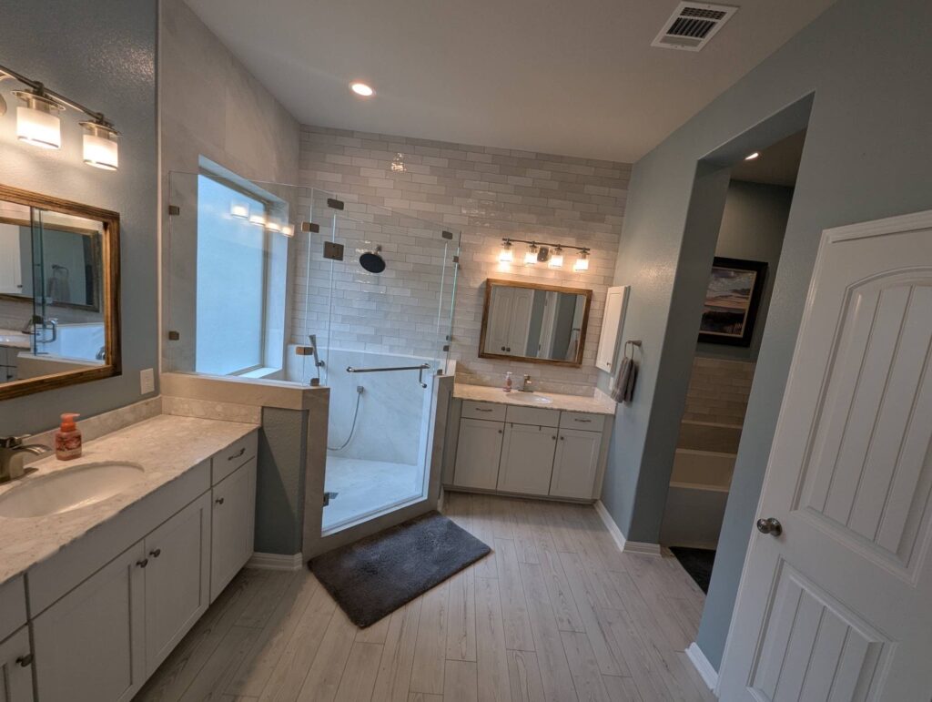 bathroom remodel