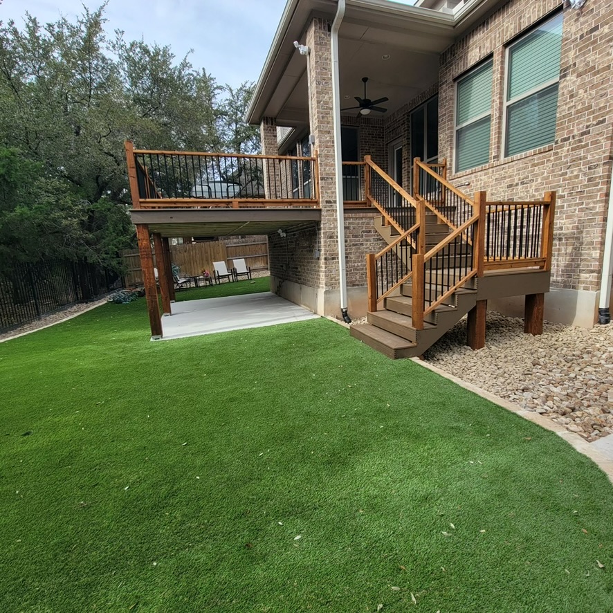 2 story patio