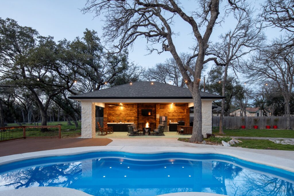 pool house